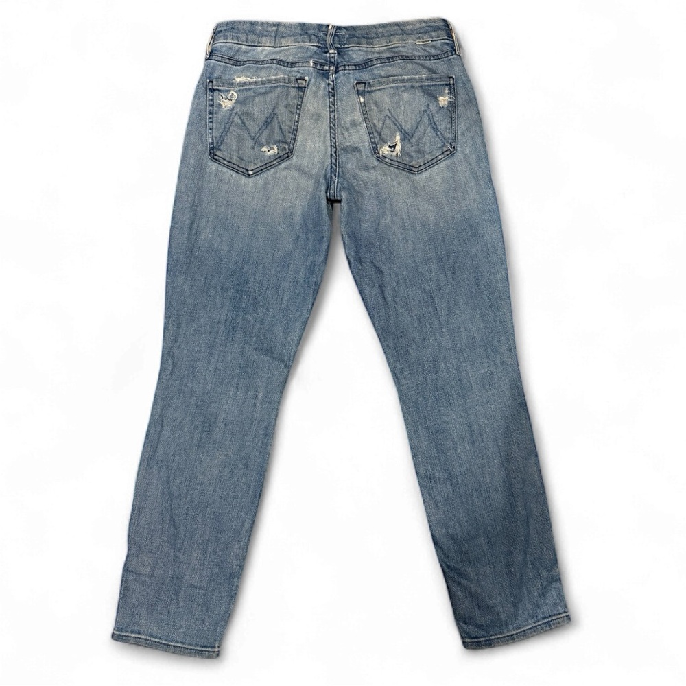 Mother The Looker Crop Graffiti Girl Jeans Size: 26 - Picture 2 of 2